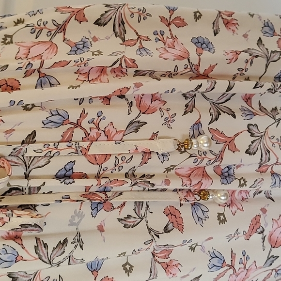 ARIA boho maxi dress Size L. Complete with pearl tie. Great condition - Picture 4 of 7